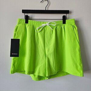 NWT LULULEMON ABTH Neon Green Pool Short 5" Lined Swim Men's XL